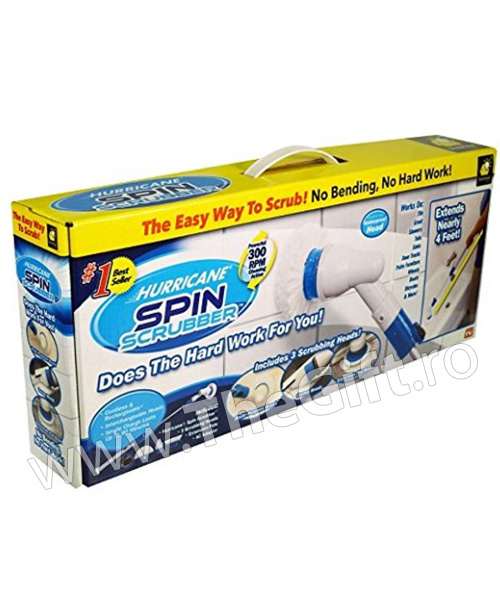 Mop rotativ Hurricane Spin Scrubber - Apasa pe imagine pentru inchidere